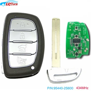 KEYECU Replacement 4 Button Smart Remote Car Key Fob 433MHZ 7953A Chip For Hyundai TUCSON 2014 2015 95440-2S600
KEYECU Replacement 4 Button Smart Remote Car Key Fob 433MHZ 7953A Chip For Hyundai TUCSON 2014 2015 95440-2S600