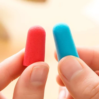 10 Pairs Noise Reduction Sound Insulation Anti-Snoring Learning Swimming Sleeping Sponge Protection Soft Earplugs Ear Protector
10 Pairs Noise Reduction Sound Insulation Anti-Snoring Learning Swimming Sleeping Sponge Protection Soft Earplugs Ear Protector