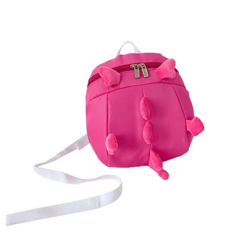 Unisex Casual Lightweight Bookbags Kids Solid Color Portable Backpack with Safety Leash Lovely Dinosaur Soft Preschool Bag
Unisex Casual Lightweight Bookbags Kids Solid Color Portable Backpack with Safety Leash Lovely Dinosaur Soft Preschool Bag