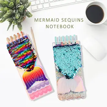 Magic Sequin Mermaid Tail Notebook Office School Diary Notepad Perfect For Tweens Adults Note Pad
Magic Sequin Mermaid Tail Notebook Office School Diary Notepad Perfect For Tweens Adults Note Pad