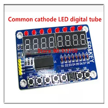 10pcs/lot Key Display New 8-Bit Digital LED Tube 8-Bit TM1638 Module Common cathode LED digital tube
10pcs/lot Key Display New 8-Bit Digital LED Tube 8-Bit TM1638 Module Common cathode LED digital tube