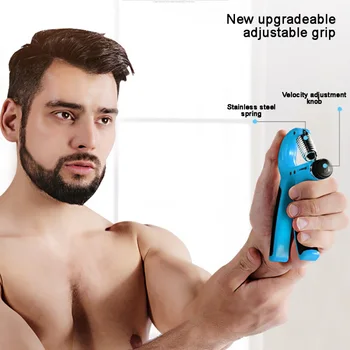 Hand Grip Adjustable Extended Handle Finger Rehabilitation Training Comprehensive Fitness Exercise Equipment
Hand Grip Adjustable Extended Handle Finger Rehabilitation Training Comprehensive Fitness Exercise Equipment