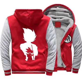 Japanese Anime Dragon Ball Son Super Saiyan Zipper Hoodies Men Autumn Fleece Plus Size Sportswear Winter Hip Hop Streetwear 
Japanese Anime Dragon Ball Son Super Saiyan Zipper Hoodies Men Autumn Fleece Plus Size Sportswear Winter Hip Hop Streetwear