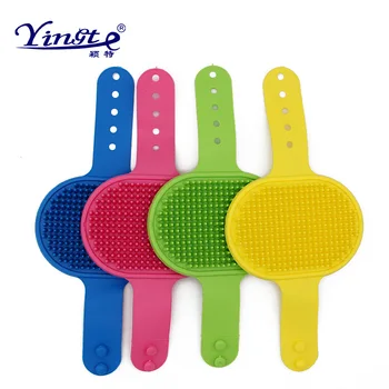 Pet Brush Soft Rubber Adjustable Elastic Buckle Bath Massage Brush Dog Comb Cat Brush Pet Cleaning and Grooming Tools Supplies
Pet Brush Soft Rubber Adjustable Elastic Buckle Bath Massage Brush Dog Comb Cat Brush Pet Cleaning and Grooming Tools Supplies