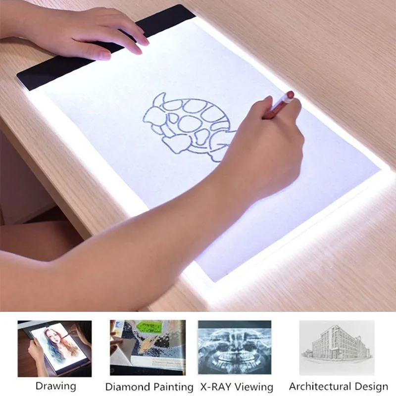 LED Writing Digital Drawing Tablet A4/A5 Graphic Tablets LED Light Box Pad Electronic USB Tracing Art Copy Board Painting Table
LED Writing Digital Drawing Tablet A4/A5 Graphic Tablets LED Light Box Pad Electronic USB Tracing Art Copy Board Painting Table