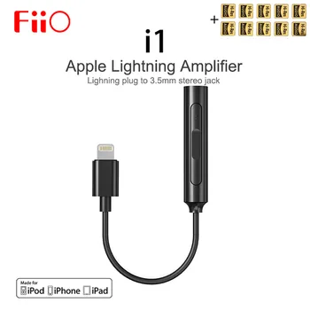 Fiio i1 (Fi 1123) Amplifier DAC with Microphone made for iPhone X / iPhone 8 Lightning plug To 3.5mm stereo jack
Fiio i1 (Fi 1123) Amplifier DAC with Microphone made for iPhone X / iPhone 8 Lightning plug To 3.5mm stereo jack