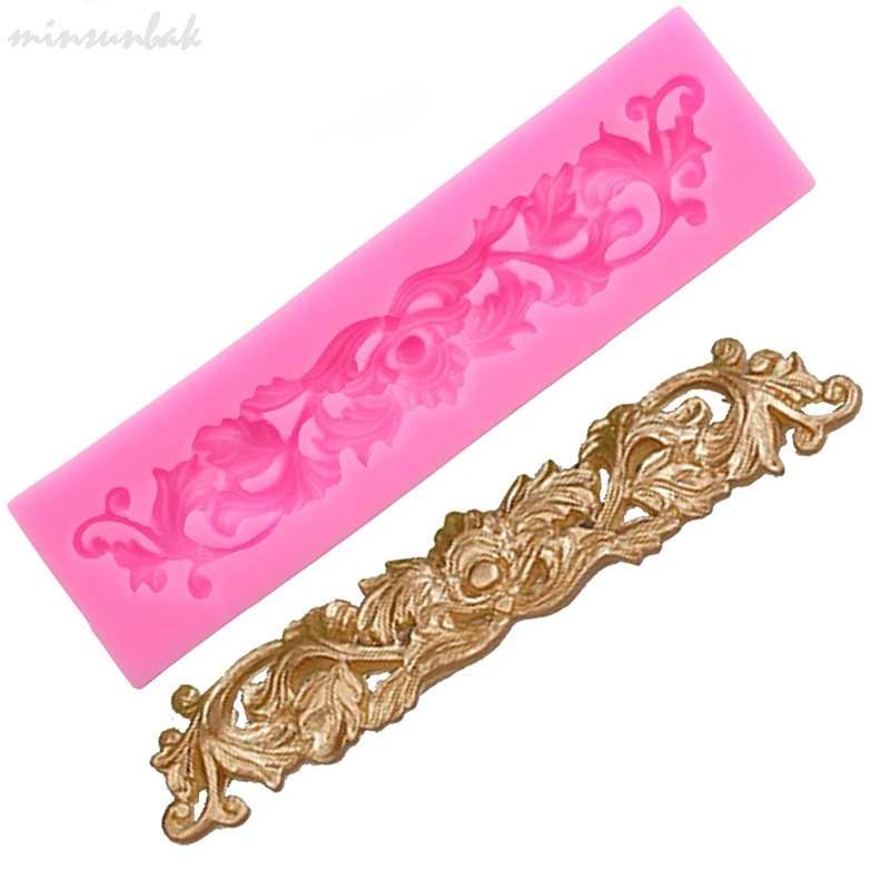 minsunbak Leaf Vine Cake Tool Embossed Shape Fondant Cake Edge Decoration Food Grade Silicone Mould
minsunbak Leaf Vine Cake Tool Embossed Shape Fondant Cake Edge Decoration Food Grade Silicone Mould