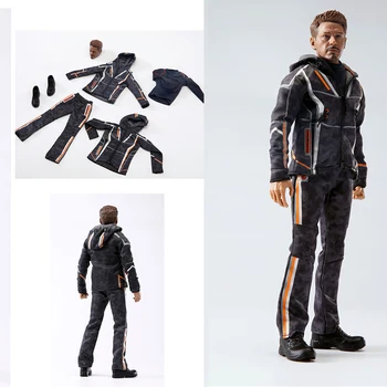 

In Stock 1/6 Scale Male Clothes XT-001 Tony Nano Combat Uniform Set Deluxe Edition Head Clothes Model for 12" Man Action Figure