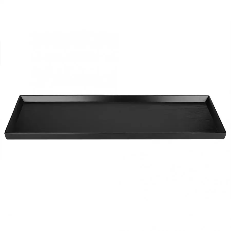 Rectangular Serving Tray with Handles Breakfast Tray Food for Tea Coffee Fruit Snack Black Storage Trays
Rectangular Serving Tray with Handles Breakfast Tray Food for Tea Coffee Fruit Snack Black Storage Trays
