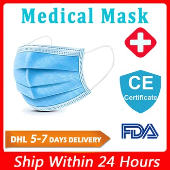 3-layer Non-Woven Medical Mask Face Mask Anti Dust Protection Mask Facial Disposable Mouth Filter
3-layer Non-Woven Medical Mask Face Mask Anti Dust Protection Mask Facial Disposable Mouth Filter