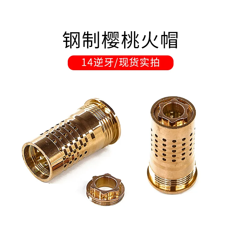 Steel cherry flash hider 14 reverse tooth outer tooth Jinming 9 10 generation precision SLR water gun modification accessories
Steel cherry flash hider 14 reverse tooth outer tooth Jinming 9 10 generation precision SLR water gun modification accessories