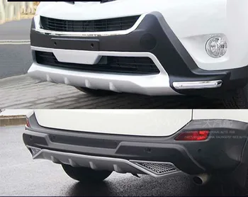 High Quality Car styling Plastic Front+Rear Bumper Guard Protector For Toyota RAV4 2013-2015 car accessories
High Quality Car styling Plastic Front+Rear Bumper Guard Protector For Toyota RAV4 2013-2015 car accessories