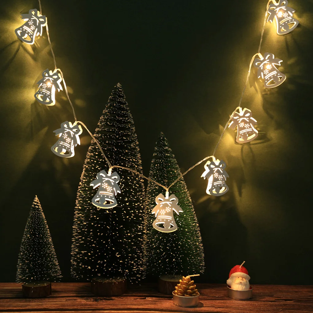2021 Christmas Decoration Lamp Bells Shape Table Party Wedding Decoration String Light Holiday Garland Birthday Lamp 1.1m/4M LED 
2021 Christmas Decoration Lamp Bells Shape Table Party Wedding Decoration String Light Holiday Garland Birthday Lamp 1.1m/4M LED