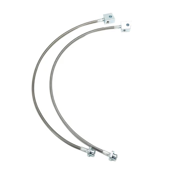 2PCS/Set Replacement for Nissan Patrol GQ Y60 GU Y61 Extended Braided Brake Hose Lines Car Part 
2PCS/Set Replacement for Nissan Patrol GQ Y60 GU Y61 Extended Braided Brake Hose Lines Car Part