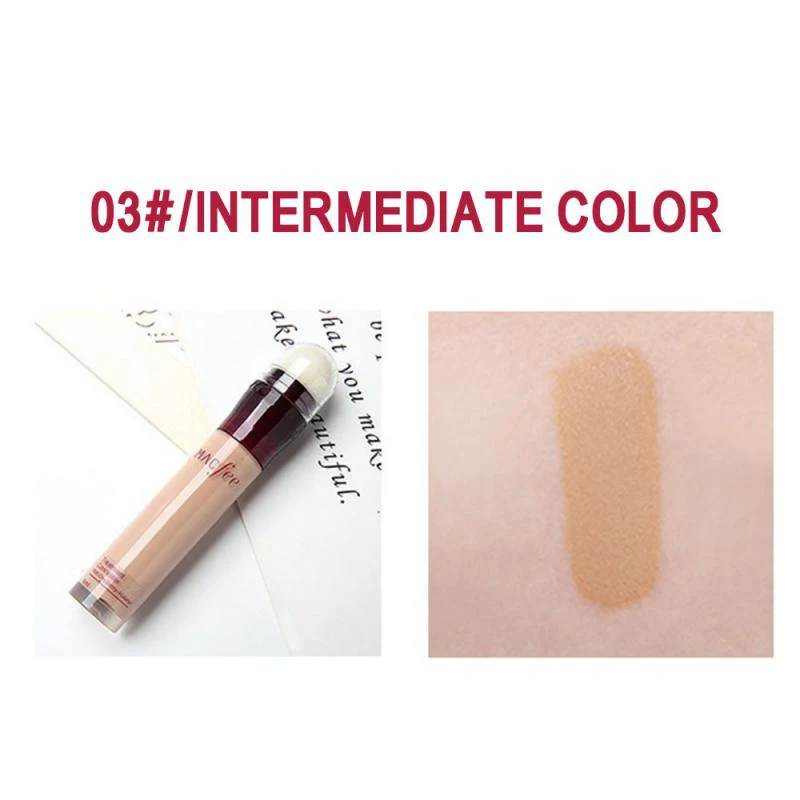 Eraser Shape Concealer Pen Liquid Concealer Stick Cover Repair Cream Facial Imperfections Cover Brightening Facial Makeup TSLM1 Eraser Shape Concealer Pen Liquid Concealer Stick Cover Repair Cream Facial Imperfections Cover Brightening Facial Makeup TSLM1