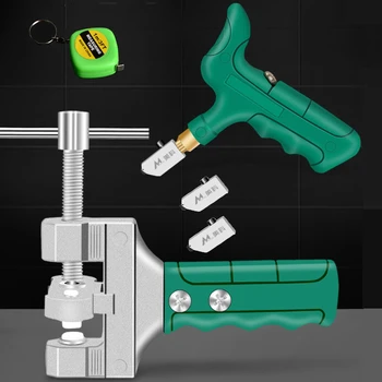 Hand Held Tiles Glass Cutting Cutter Opener Set Multi-Function Large Knife Wheel With 2pcs Replacement Blade For Thick Mirror
Hand Held Tiles Glass Cutting Cutter Opener Set Multi-Function Large Knife Wheel With 2pcs Replacement Blade For Thick Mirror
