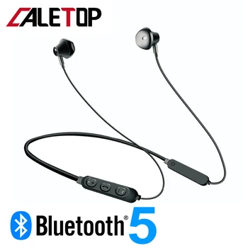 CALETOP Bluetooth 5.0 Sports Headphones with Neckband Waterproof Sweat Proof Headsets with Microphone Handsfree Running Earphone
CALETOP Bluetooth 5.0 Sports Headphones with Neckband Waterproof Sweat Proof Headsets with Microphone Handsfree Running Earphone