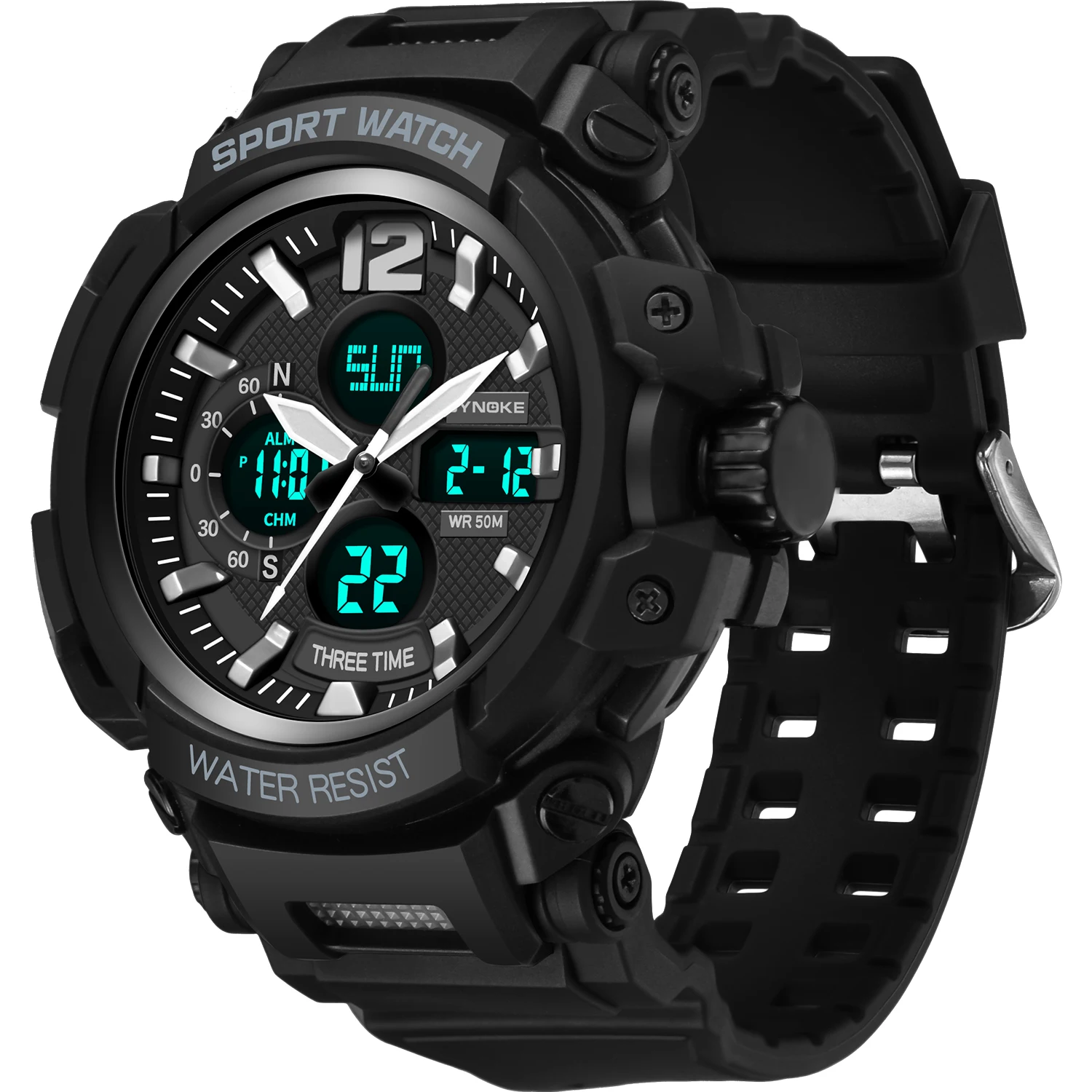 Swim SYNOKE Outdoor Sports Watches Luminous Waterproof Alarm Men's Watches Military Digital Sports Men Wristwatch diving Clock
Swim SYNOKE Outdoor Sports Watches Luminous Waterproof Alarm Men's Watches Military Digital Sports Men Wristwatch diving Clock