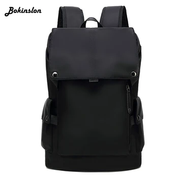 Bokinslon Casual Student Backpack Male Drawstring Oil Wax Canvas Bag Diagonal Man Travel Backpack 
Bokinslon Casual Student Backpack Male Drawstring Oil Wax Canvas Bag Diagonal Man Travel Backpack