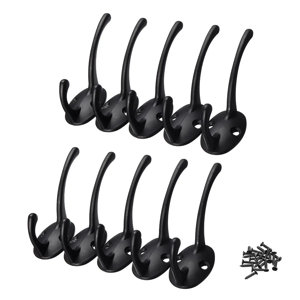 10PCS Cloth Hook Hangers Vintage Iron Wall Hook Rustic Key Coat Bag Hat Hanger Rustic Robe Hooks For Home Bathroom with Screws
10PCS Cloth Hook Hangers Vintage Iron Wall Hook Rustic Key Coat Bag Hat Hanger Rustic Robe Hooks For Home Bathroom with Screws