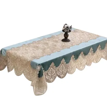 European Classical Lace Embroidered Tablecloth Lace Coffee Table Decoration Tablecloth Green 130X180cm
European Classical Lace Embroidered Tablecloth Lace Coffee Table Decoration Tablecloth Green 130X180cm