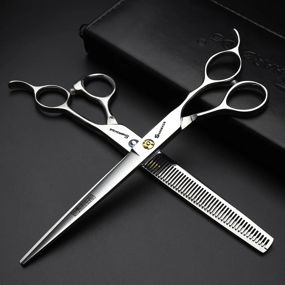 7.5 Inch Professional Hairdressing Scissors Cutting and Thinning Scissors Barber Practical Haircut Scissors Set
7.5 Inch Professional Hairdressing Scissors Cutting and Thinning Scissors Barber Practical Haircut Scissors Set