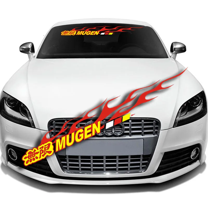 Reflective MUGEN Front Rear Windshield Decal Vinyl Car Stickers Auto Window Exterior DIY Modifield Decorations
Reflective MUGEN Front Rear Windshield Decal Vinyl Car Stickers Auto Window Exterior DIY Modifield Decorations