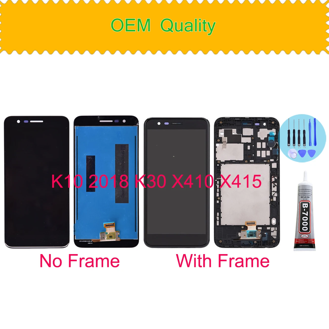 For LG X Power 2 / K10 3 M320TV M320 M320F M320N X510WM X500 LCD Display Touch Screen Digitizer X5 2018 | Мобильные телефоны и