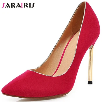 SARAIRIS Classic Spring Fashion Party Glitters Pumps Sexy Pointed Toe Shining Pumps Women Sweet High Thin Heels Shoes Woman
SARAIRIS Classic Spring Fashion Party Glitters Pumps Sexy Pointed Toe Shining Pumps Women Sweet High Thin Heels Shoes Woman
