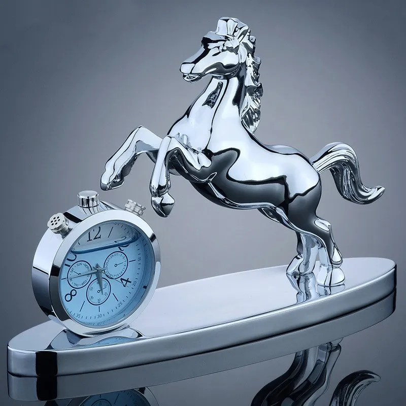 High-quality alloy Gold Silver Car perfume ornaments Clock and Horse aromatherapy air freshener Auto decoration accessories
High-quality alloy Gold Silver Car perfume ornaments Clock and Horse aromatherapy air freshener Auto decoration accessories