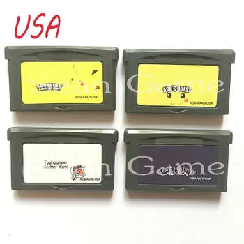 32 Bit Video Game Cartridge Card Advance Adventures/Ashs Quest/Another World/Light Platinum For USA Version
32 Bit Video Game Cartridge Card Advance Adventures/Ashs Quest/Another World/Light Platinum For USA Version