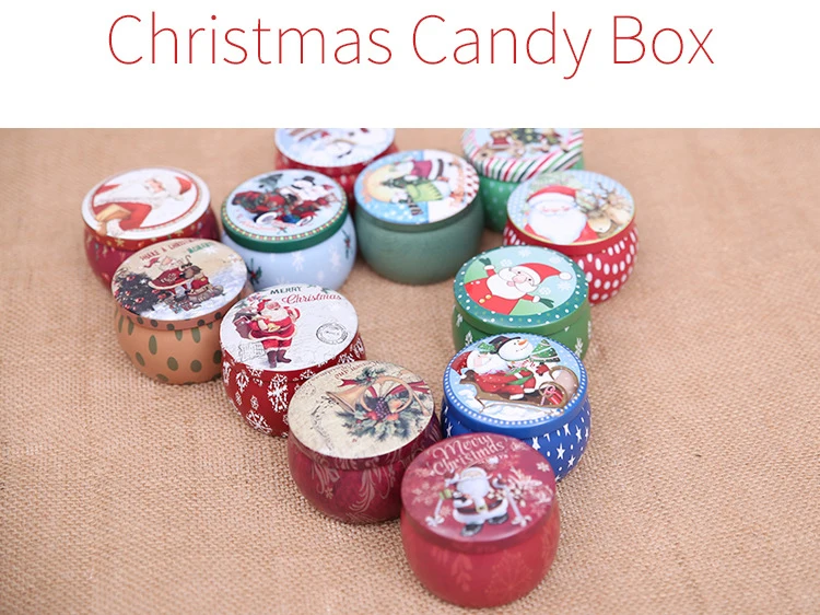 candy biscuit case container storage iron box wedding christmas