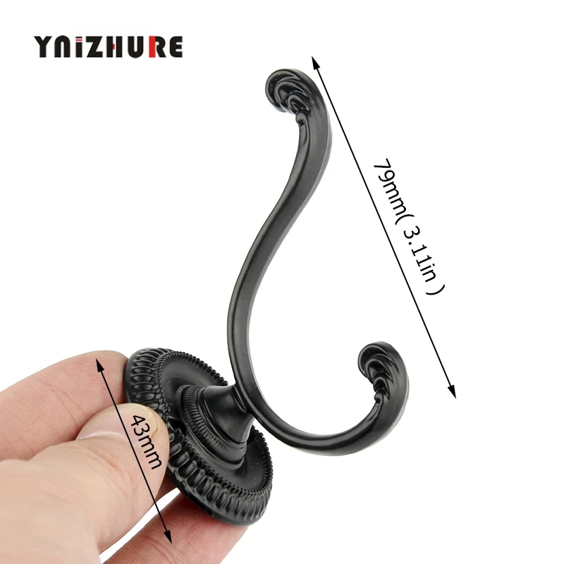 10PCS-79-43mm-Wall-Hook-for-Clothes-Antique-Zinc-Alloy-Door-Vintage-Coat-Hooks-Hat-Bag (1)