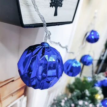 LED Garlands Metal Ball Light String Indoor Christmas New Year Holiday Baby Bed Fairy Wedding Party Lights Indoor Decoration 
LED Garlands Metal Ball Light String Indoor Christmas New Year Holiday Baby Bed Fairy Wedding Party Lights Indoor Decoration