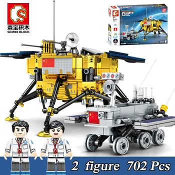 SEMBO Technic Blocks Lunar Rover Building Blocks DIY Educational Toys Lunar Probe For Children Constructor With 2 Action Figure 
SEMBO Technic Blocks Lunar Rover Building Blocks DIY Educational Toys Lunar Probe For Children Constructor With 2 Action Figure