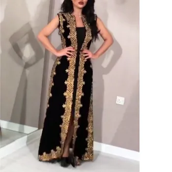 Evening Party Long Dresses Summer Sleeveless Black Embroidery Two Piece Sexy Square Neck Brand Night Luxury Vestidos Dresses Hot
Evening Party Long Dresses Summer Sleeveless Black Embroidery Two Piece Sexy Square Neck Brand Night Luxury Vestidos Dresses Hot