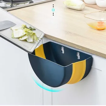 Practical Hanging Trash Garbage Bin Can Rubbish Container Wall Mounted Folding Waste Bin Kitchen Cabinet Door Hanging Trash Cans
Practical Hanging Trash Garbage Bin Can Rubbish Container Wall Mounted Folding Waste Bin Kitchen Cabinet Door Hanging Trash Cans
