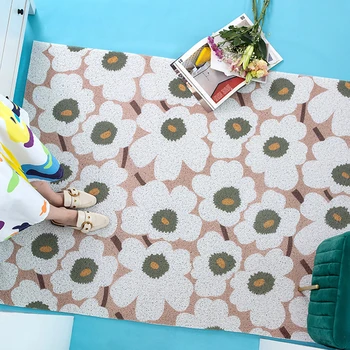 PVC Doormat Non-Slip Backing Outdoor/Indoor Welcome Home Rugs Heavy Duty Door Mats for Winter Snow Low-Profile Easy Clean Carpet
PVC Doormat Non-Slip Backing Outdoor/Indoor Welcome Home Rugs Heavy Duty Door Mats for Winter Snow Low-Profile Easy Clean Carpet