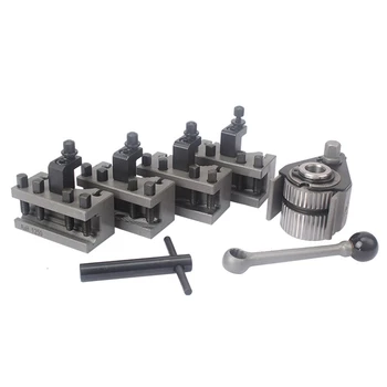 Lathe Quick Change Tool Post Set WM210V&WM180V&0618 12X12mm Tool Rest for Swing Over Bed 120-220mm
Lathe Quick Change Tool Post Set WM210V&WM180V&0618 12X12mm Tool Rest for Swing Over Bed 120-220mm