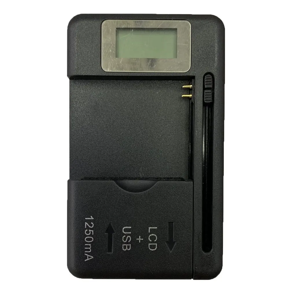 Universal Mobile Battery Charger LCD Indicator Screen For Cell Phones With USB-Port Charger For Most Lithium-Ion Batteries
Universal Mobile Battery Charger LCD Indicator Screen For Cell Phones With USB-Port Charger For Most Lithium-Ion Batteries