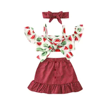 2Pcs Toddler Kids Baby Girls Summer Clothes Sets Crop Tops Floral Dress Outfits Sunsuit 
2Pcs Toddler Kids Baby Girls Summer Clothes Sets Crop Tops Floral Dress Outfits Sunsuit