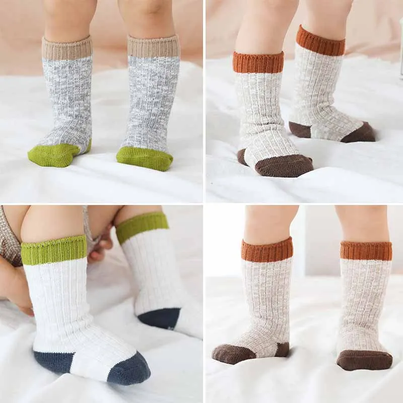 Knitted Warm Baby Socks Soft Infant Toddler Newborn Socks neonato Winter Thicker Baby Girl Boy Socks Anti Slip New Born Sock
Knitted Warm Baby Socks Soft Infant Toddler Newborn Socks neonato Winter Thicker Baby Girl Boy Socks Anti Slip New Born Sock