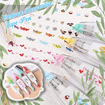 Cartoon Floral Sticker Tape Pen Funny Kids Stationery Notebook Diary Decoration Tapes Label Sticker Paper Decor for Kids JRDeals 
Cartoon Floral Sticker Tape Pen Funny Kids Stationery Notebook Diary Decoration Tapes Label Sticker Paper Decor for Kids JRDeals