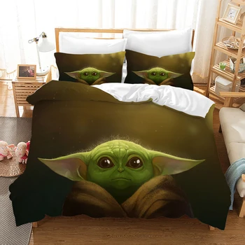 3D Star-Wars Duvet/Comforter Cover with Pillow Cover Bedding Set Single Double Twin Full Queen King Size Bed Set Bedroom Decor 
3D Star-Wars Duvet/Comforter Cover with Pillow Cover Bedding Set Single Double Twin Full Queen King Size Bed Set Bedroom Decor