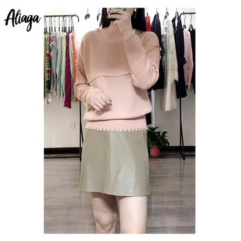 Aliaga High Quality 100% Pure Cashmere Sweater Women Autumn New Styles Round Collar White Pullover Ladies Fashion Knit Jumper
Aliaga High Quality 100% Pure Cashmere Sweater Women Autumn New Styles Round Collar White Pullover Ladies Fashion Knit Jumper