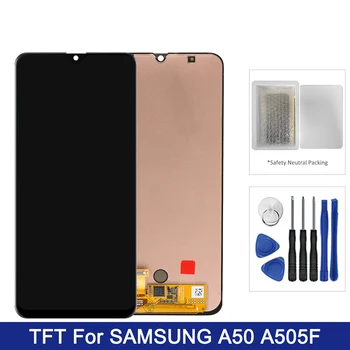 For Samsung Galaxy A50 LCD Display Touch Screen Digitizer Assembly On SM A505F A505 A 50 505F Sm-A505F 100% Test
For Samsung Galaxy A50 LCD Display Touch Screen Digitizer Assembly On SM A505F A505 A 50 505F Sm-A505F 100% Test