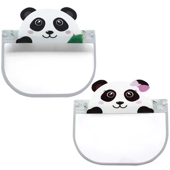 2pcs Cartoon Face Shield Anti-spit Protective Face Guard Anti-splash Full Face Cover Mask for Kids (Panda Design Boy and Girl St
2pcs Cartoon Face Shield Anti-spit Protective Face Guard Anti-splash Full Face Cover Mask for Kids (Panda Design Boy and Girl St