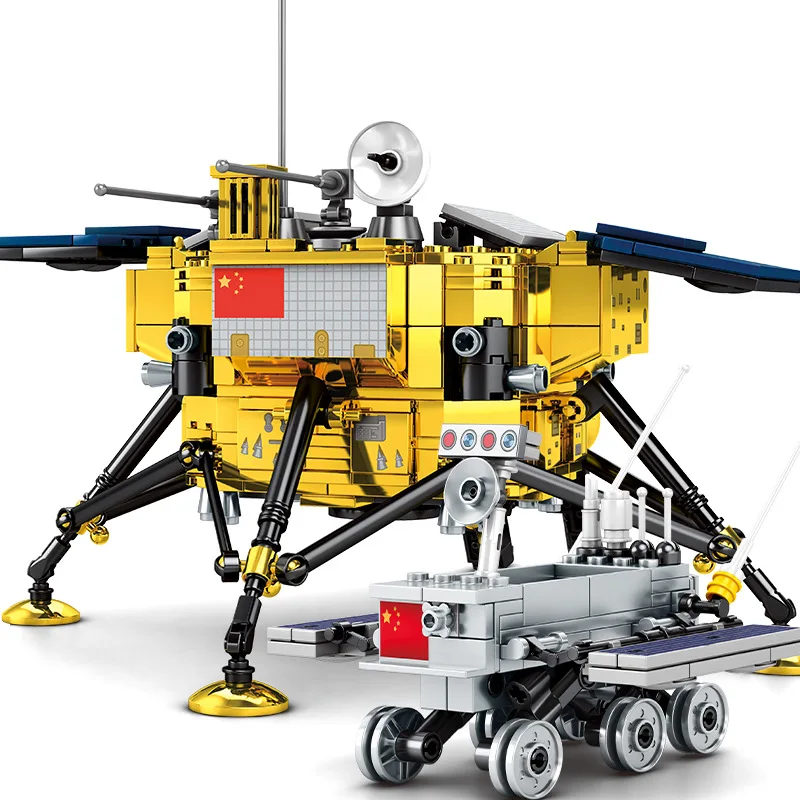 Toys for Children Chinese Space Culture Moon Probe Model Kit Boy Diy Educational Assembling Building Block Bricks Kids Gift T17
Toys for Children Chinese Space Culture Moon Probe Model Kit Boy Diy Educational Assembling Building Block Bricks Kids Gift T17