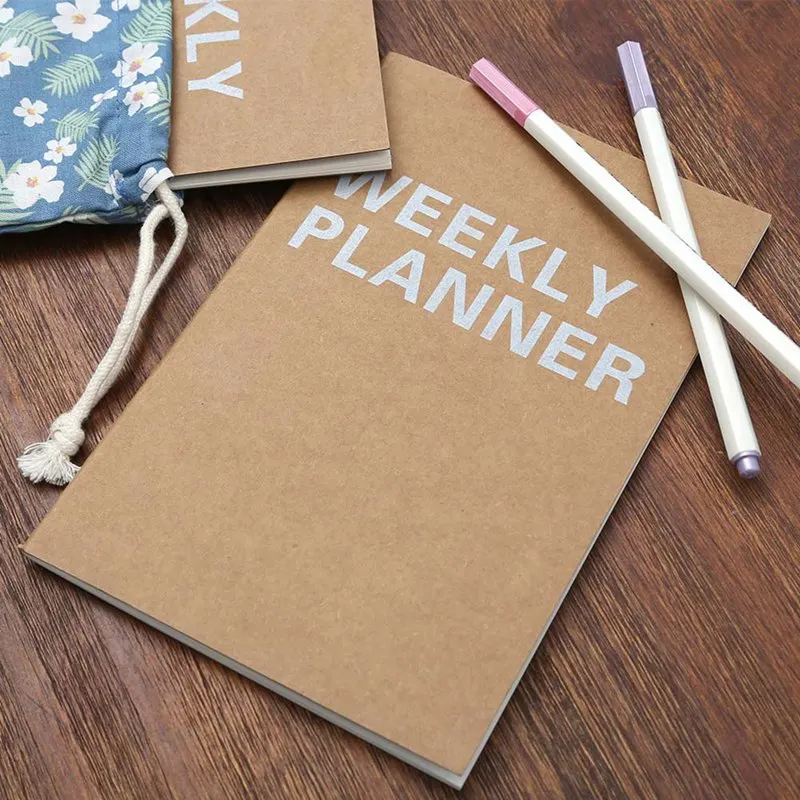 Kraft Paper Notebook Daily Weekly Planner Notebook Memo Schedule Book Portable Notepad Stationery Time Planner 32 Inner Pages
Kraft Paper Notebook Daily Weekly Planner Notebook Memo Schedule Book Portable Notepad Stationery Time Planner 32 Inner Pages