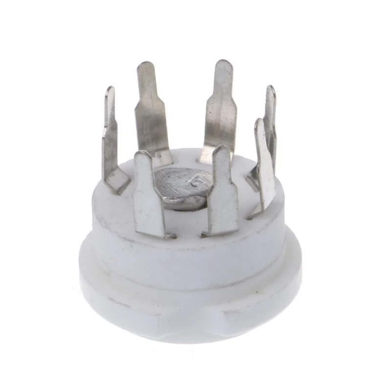 New Miniature 9Pin Ceramic Vacuum Tube Socket For 12AX7 12AU7 ECC82 PCB Mount Y1QB
New Miniature 9Pin Ceramic Vacuum Tube Socket For 12AX7 12AU7 ECC82 PCB Mount Y1QB